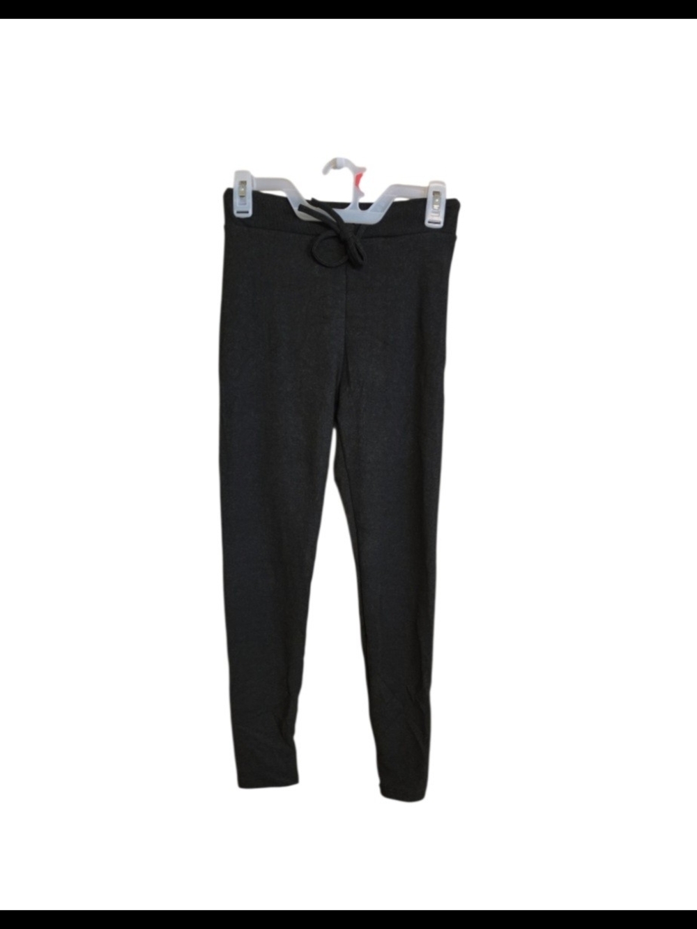 Women’s Black Drawstring Jogger Pants - Picture 4 of 5